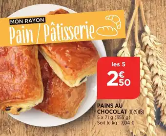 Bi1 Pains au chocolat offre