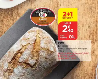 Bi1 Pavé offre