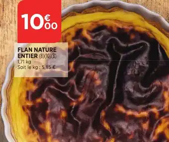 Bi1 Flan nature entier offre