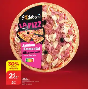 Bi1 La pizz sodebo offre