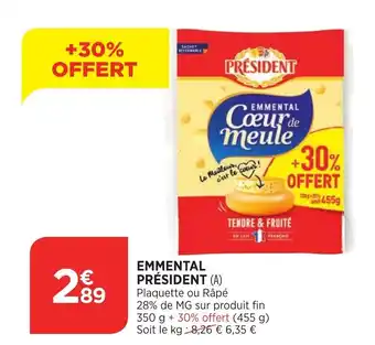 Bi1 Emmental président offre