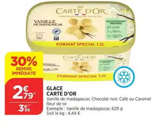 Bi1 Glace carte d'or offre