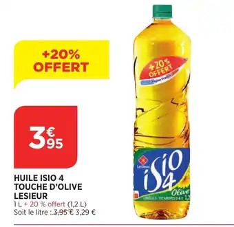 Huile isio 4 touche d'olive lesieur