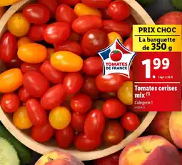 Lidl Tomates cerises offre