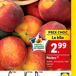 Lidl Pêches (1) offre
