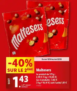 Lidl Maltesers offre