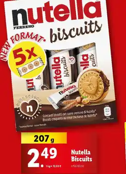 Lidl Nutella Biscuits offre