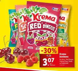 Lidl Krema bonbons offre