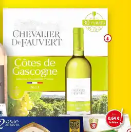 Lidl Côtes de Gascogne Chevalier de Fauvert IGP offre