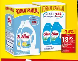 Lidl Le Chat lessive liquide offre