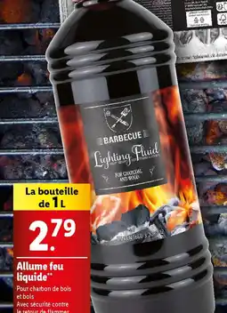 Lidl Allume feu liquide offre