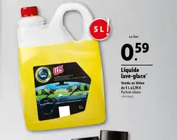 Lidl Liquide lave-glace offre