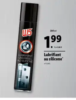 Lidl Lubrifiant au silicone offre