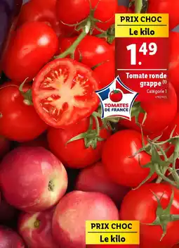 Lidl Tomate ronde grappe (1) offre