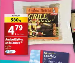 Lidl Andouillettes andalouses (2) offre