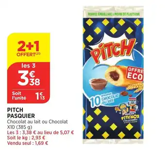 Bi1 Pitch pasquier offre