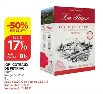 IGP coteaux de pelyriac