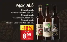 Lidl Bière Artisanale Mélusine Golden Ale 75cl 6.5% Vol. offre