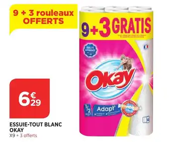 Essuie-tout blanc okay