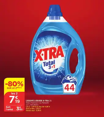 Bi1 Lessive liquide X-TRA offre