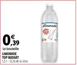 Intermarché Hyper LIMONADE TOP BUDGET offre