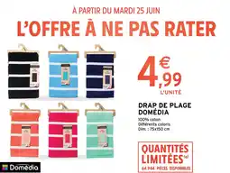 Intermarché Hyper DRAP DE PLAGE DOMÉDIA offre