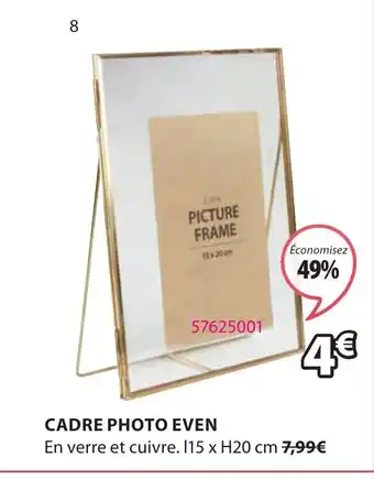 JYSK Cadre Photo Even offre