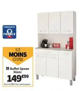 Conforama Buffet Spoon blanc offre