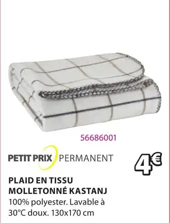 JYSK Plaid En Tissu Molletonné Kastanj offre