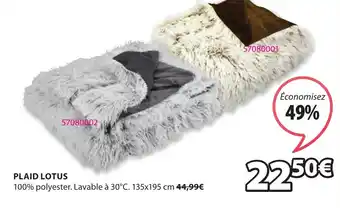 JYSK Plaid Lotus offre
