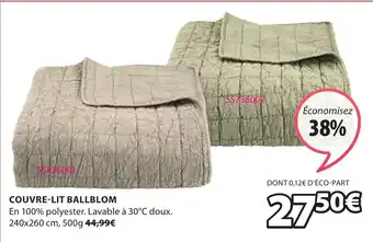 JYSK Couvre-Lit Ballblom offre