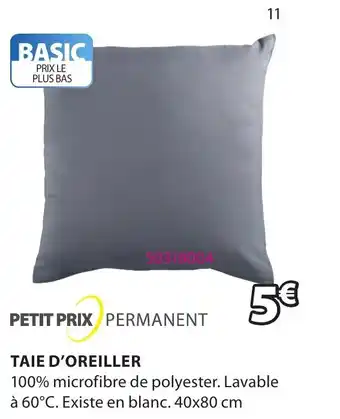 JYSK Taie d'Oreiller offre
