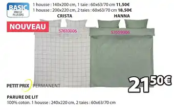 JYSK Parure de Lit offre