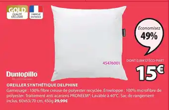 JYSK Oreiller Synthétique Delphine offre