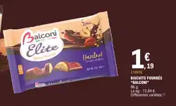 E.Leclerc L'UNITÉ BISCUITS FOURRÉS "BALCONI offre