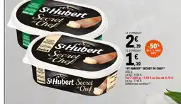 E.Leclerc "ST HUBERT" SECRET DE CHEF(1) offre