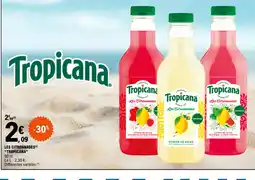 E.Leclerc LES CITRONNADES (2) "TROPICANA offre