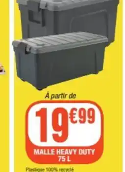 La Foir'Fouille MALLE HEAVY DUTY 75 L offre