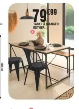 La Foir'Fouille TABLE A MANGER ESTHER offre