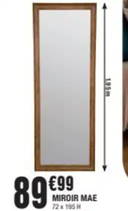 La Foir'Fouille MIROIR MAE offre