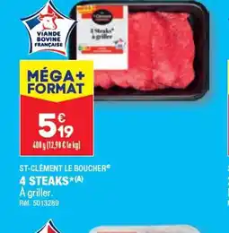 ALDI 4 STEAKS offre