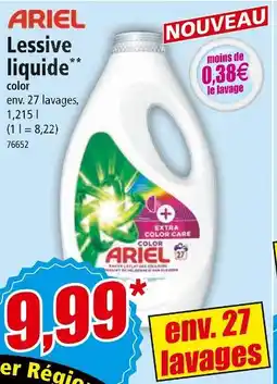Norma ARIEL Lessive liquide offre