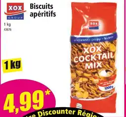 Norma XOX Biscuits apéritifs offre
