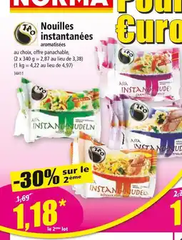 Norma TAO Nouilles instantanées offre
