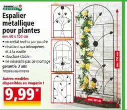 Norma POWER GARDEN Espalier métallique pour plantes offre