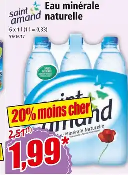Norma SAINT AMAND Eau minérale naturelle offre