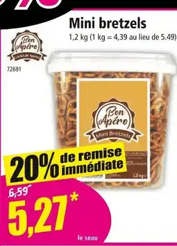 Norma BON APÉRO Mini bretzels offre