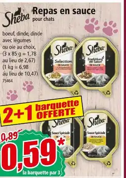 Norma SHEBA Repas en sauce offre