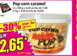 Norma MOVIES POP Pop-corn caramel offre