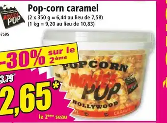 Norma MOVIES POP Pop-corn caramel offre
